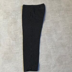 Black and White Polka Dot Women’s Pants
